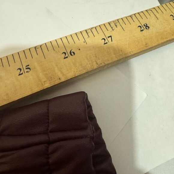 Express skinny faux leather pants size XXS elastic inseam 26” - Picture 8 of 8